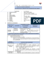 Sesión de Aprendizaje 04-4to