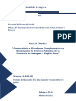 PLAN DE ELECCIONES DE CENTROS POBLADOS 2023 Oficial