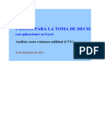 3 - Análisis Del Costo-Volumen-Utilidad (CVU) YESIII