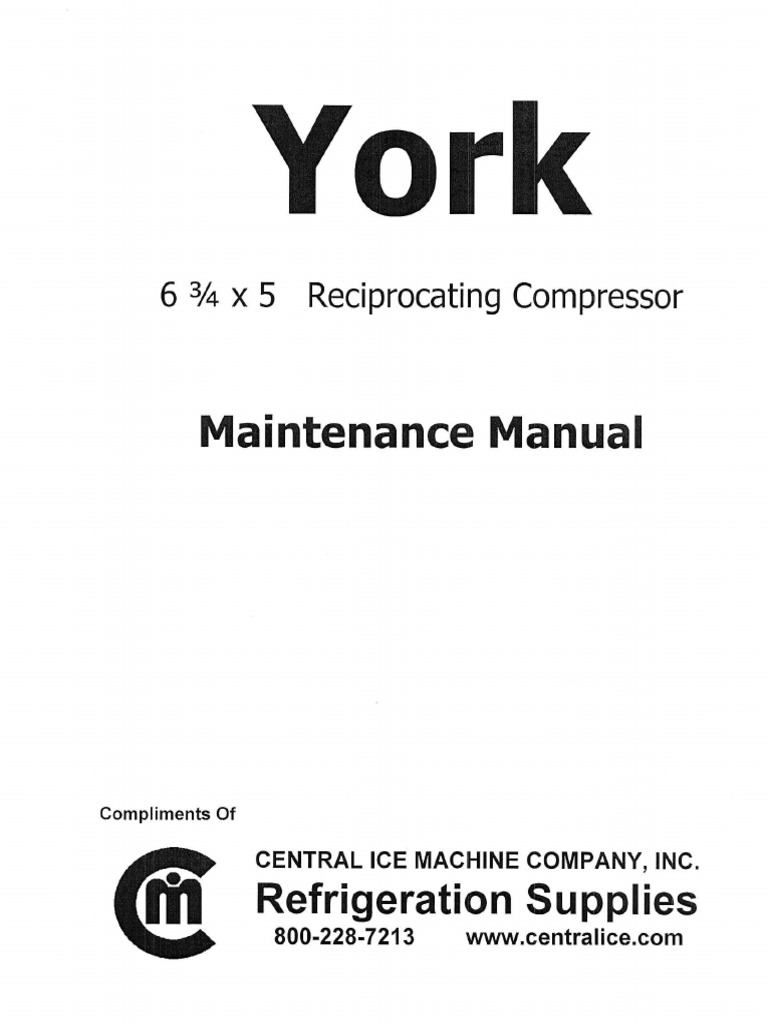 Compressor Maintenance Guide | PDF | Screw | Valve