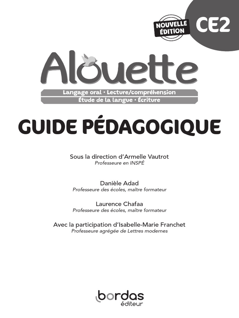 Alouette CE2 2023