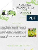Cadena Productiva Del Banano.