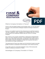 Company Registration France