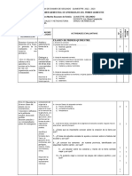 Plan de Examen de Segundo Quimestre 2022