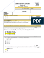 Formato Instrumento de Evaluación