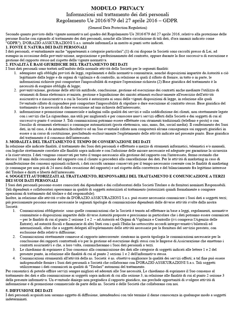 Modulo Privacy | PDF