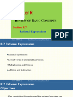 Section R.7 Rational Expressions