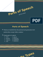 English - Parts of Speech