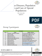 FamMed Discussion Infectious Diseases, Population Health and Care of Special Populations 1