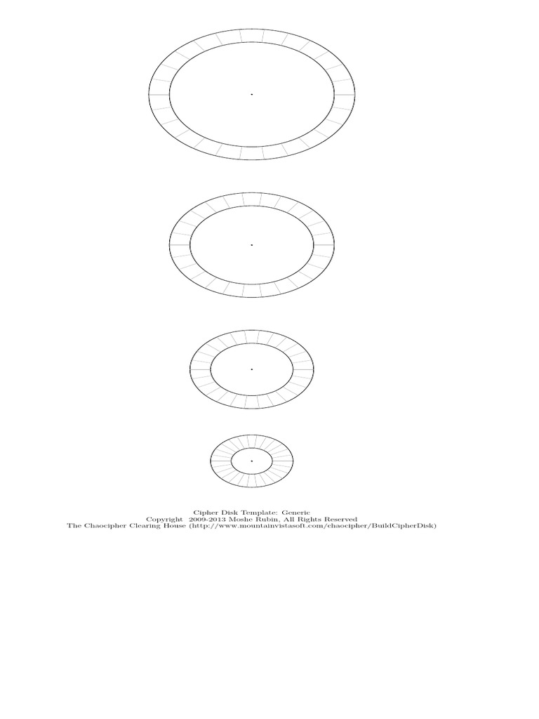 Cipher Disks | PDF | Computers