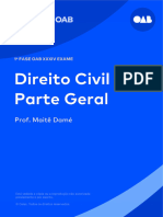 ̃Direito civil - parte geral - Ceisc