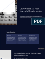 La Posverdad Las Fake News y La Desinformacion