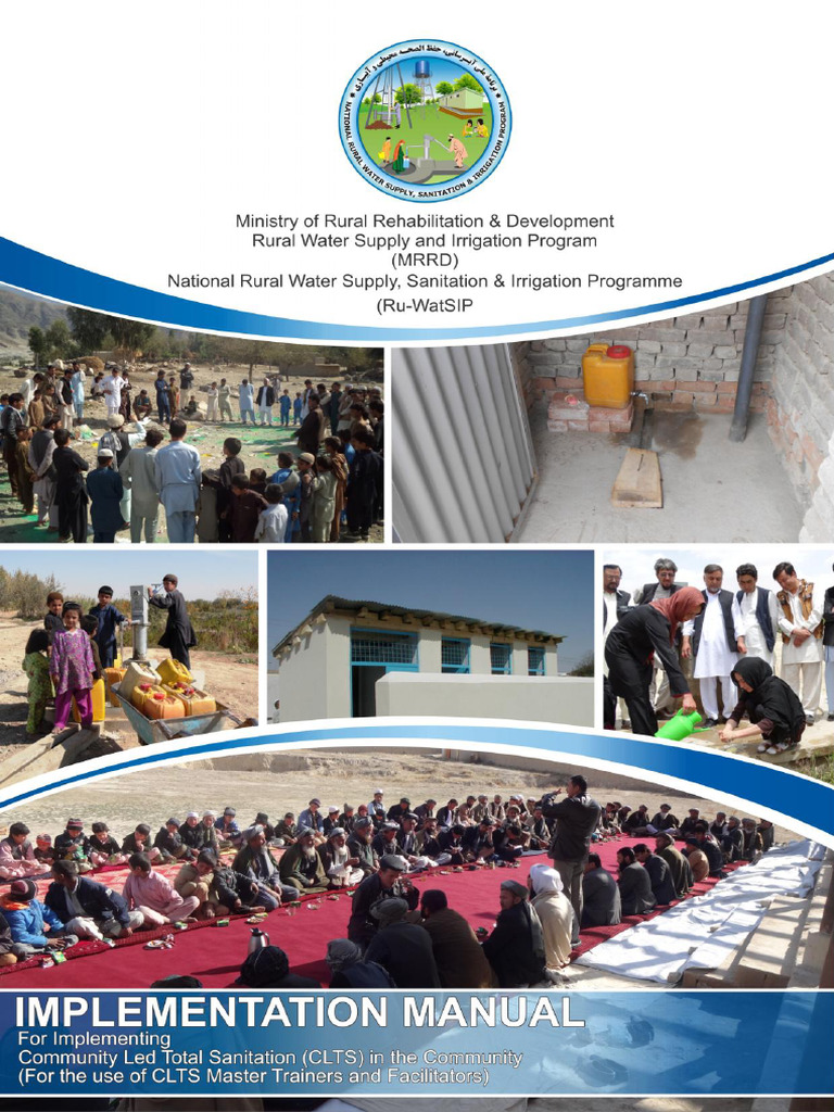 CLTS Implementation Manual AFghanistan PDF Wash Sanitation