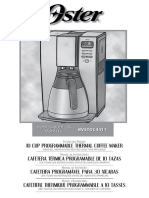 Manual Oster Brasil Cafeteira BVSTDC4411