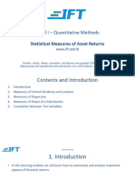 LM03 Statistical Measures of Asset Returns