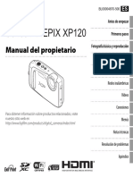 Finepix xp120 Manual Es