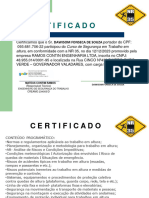 Certificado de Treinamento de NR 35 1.0 Assinado - Assinado