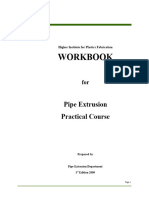 Pipe Extrusion Workbook