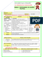 Ses-Miérc-Comun-Escribimos y Revisamos Nuestros Guiones Teatrales