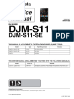 PIONEER - DJM S11 & S11-SE - RRV 4706 - Service Manual 