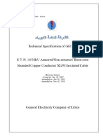 3C - 11.30kV - CU - XLPE - MDPE