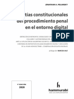 Garantias Constitucionales Del Procedimiento Penal Digital