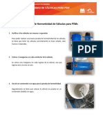 LB-CDP-INS-050 - Prueba de Hermeticidad de Valvula para PSM