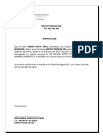 Documentos de Terminación de Contrato Laboral Fabian