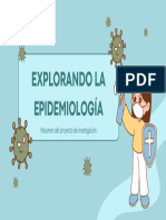 Presentacion Proyecto de Epidemiologia y Salud Ilustrativo Verde