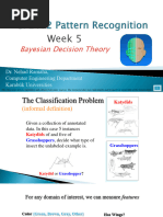 CPE412 Pattern Recognition (Week 5) - Updated