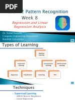 CPE412 Pattern Recognition (Week 8)