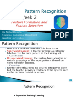 CPE412 Pattern Recognition (Week 2)