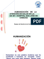 Humanizacion de La Atencion en Salud