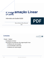 Programação Linear - 3parte