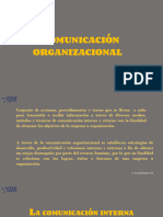 III. Comunicación Organizacional