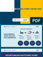 Informasi Singkat KedaiReka Matching Fund Tahun 2022