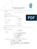 Primer Examen Álgebra