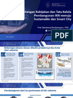 Materi Webinar SAPPK ITB - Prof Bambang - Sustainable and Smart IKN