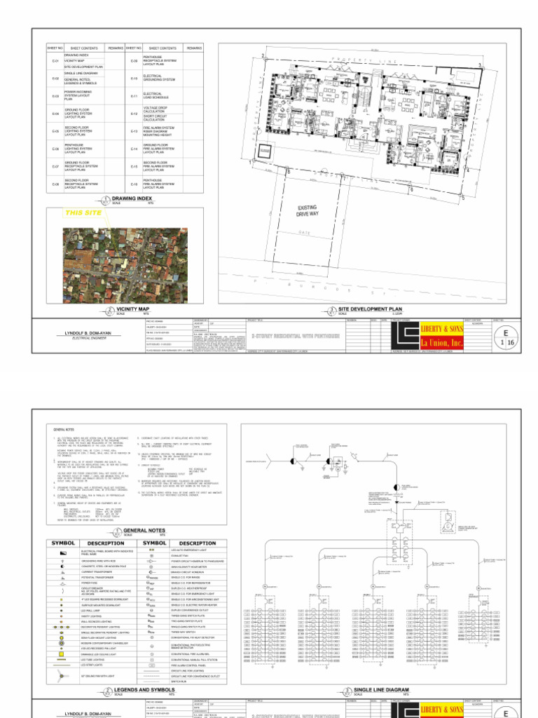 Las Electrical Plns 1 PDF