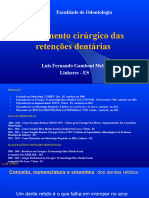 Tratamento Cirúrgico Das Retenções Dentárias