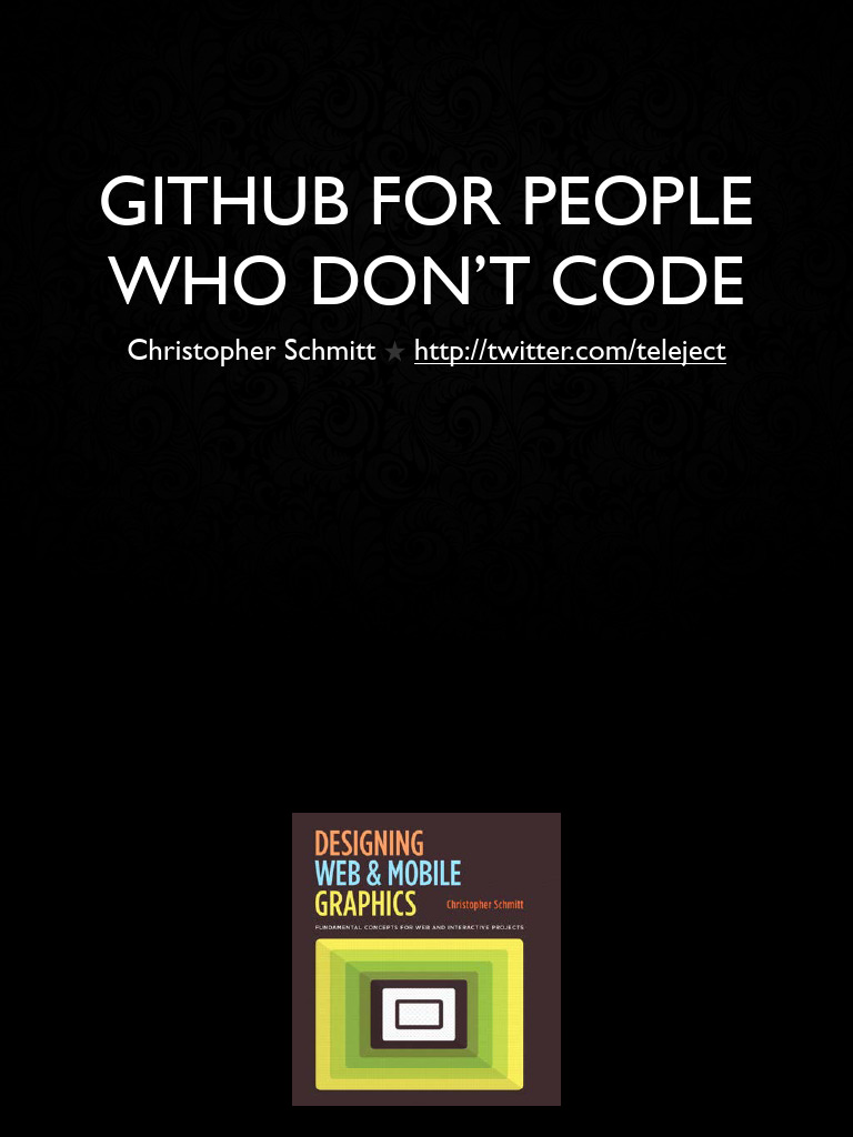 GitHub For People Who Don't Code (PDFDrive) | PDF | Command Line ...