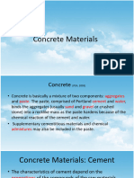 7 Concrete Materials