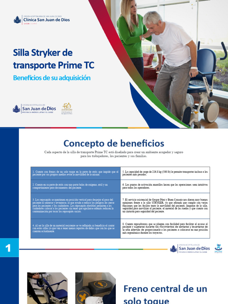 Concepto de Beneficios Silla Prime TC | PDF | Factores humanos y ...