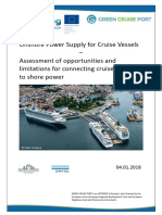 Cruise Vessels To Shore Power - 04.01.2018 - Bergen