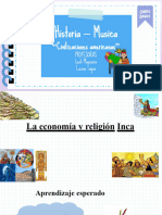 4° Básico HISTÓRIA Economía y Religión Inca