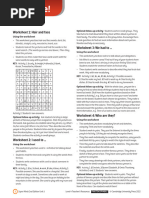 SM2ed Teacher's Resources Worksheet F L4 U5