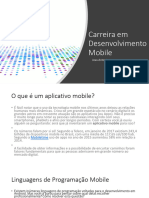 Carreira em Desenvolvimento Mobile