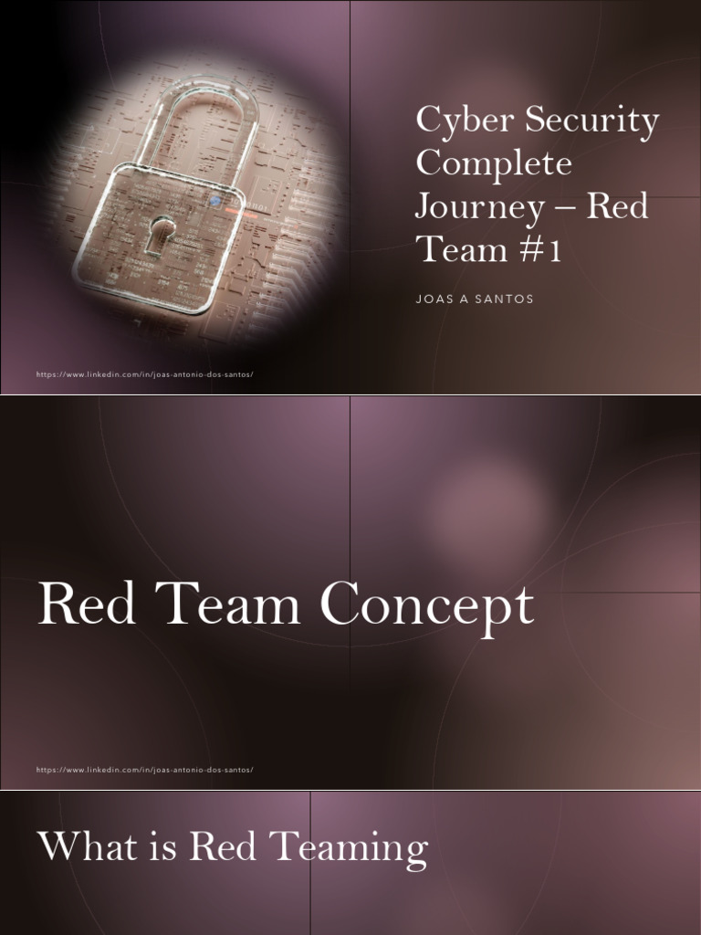 Understanding Red Teaming in Cybersecurity | PDF | Penetration Test ...