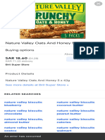 Nature Valley Oats and Honey 5 X 42g Google Shopping
