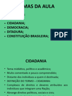 Cidadania Democracia